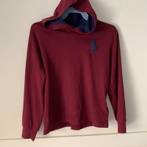 Long sleeve with hoodie Polo Ralph Lauren shirt